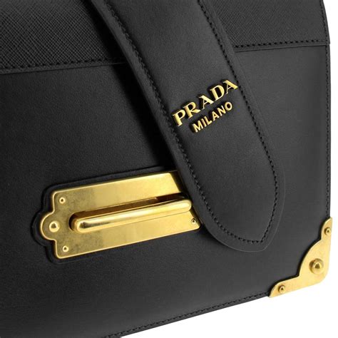 borsa tracolla prada rettangolare vitello pelle liscia|Prada Borsa a Tracolla Con Zip .